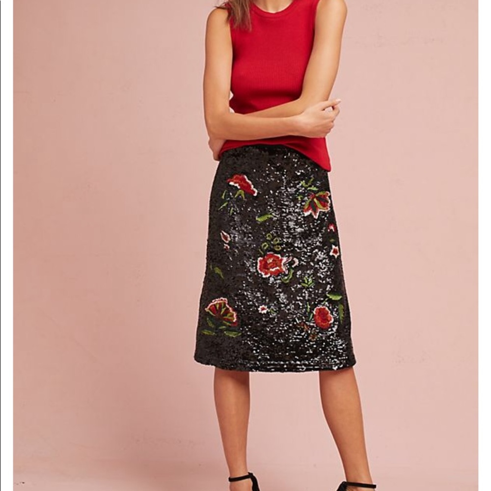 Anthropologie Maeve Skirt tried on not worn w/tags